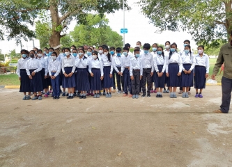 School Year 2021's Scholarship Hand Over Ceremony in Cambodia at Kampong Chhnang Province